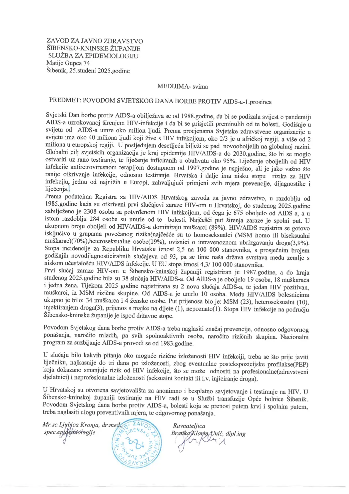 Svjetski dan borbe protiv AIDS-a – 1.prosinca_1